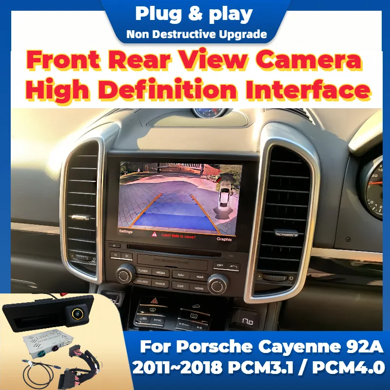 Trail Camera Infrared - Камера заднего вида для Porsche Cayenne