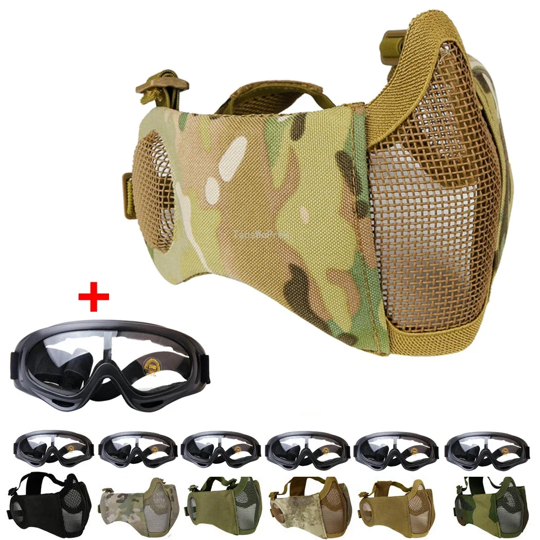 Маска для страйкбола на пол-ли – обзор и цена Camo Face Paint